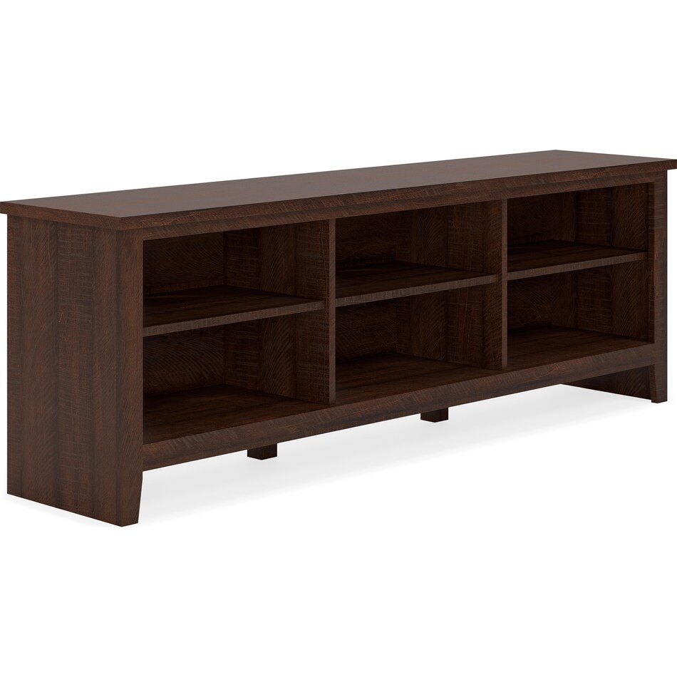 camiburg brown inch tv stand w   