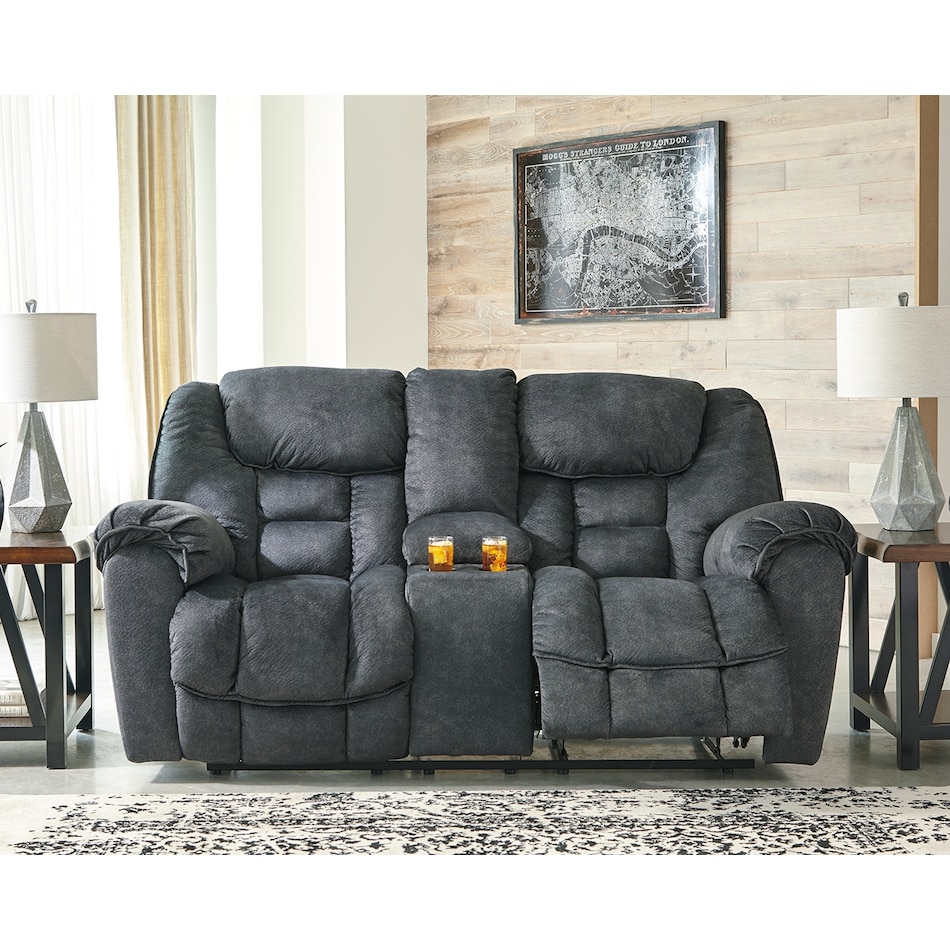 capehorn reclining loveseat  room image  