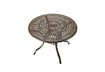 capri taupe ot outdoor dining table    