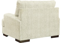 caretti natural st stationary fabric chair   