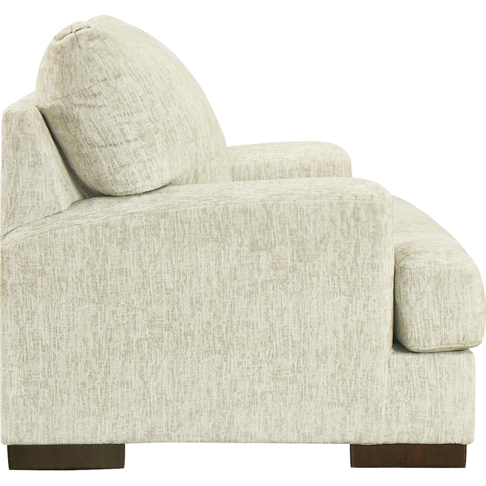 caretti natural st stationary fabric chair   