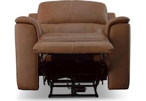 carmen living room brown mt motion lthr rec w grp p   