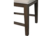 carter dining room brown dr side chair   