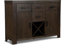 carter dining room brown dr buffet server   