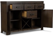 carter dining room brown dr buffet server   