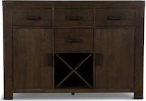 carter dining room brown dr buffet server   