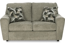 cascilla pewter living room pewter st loveseat   