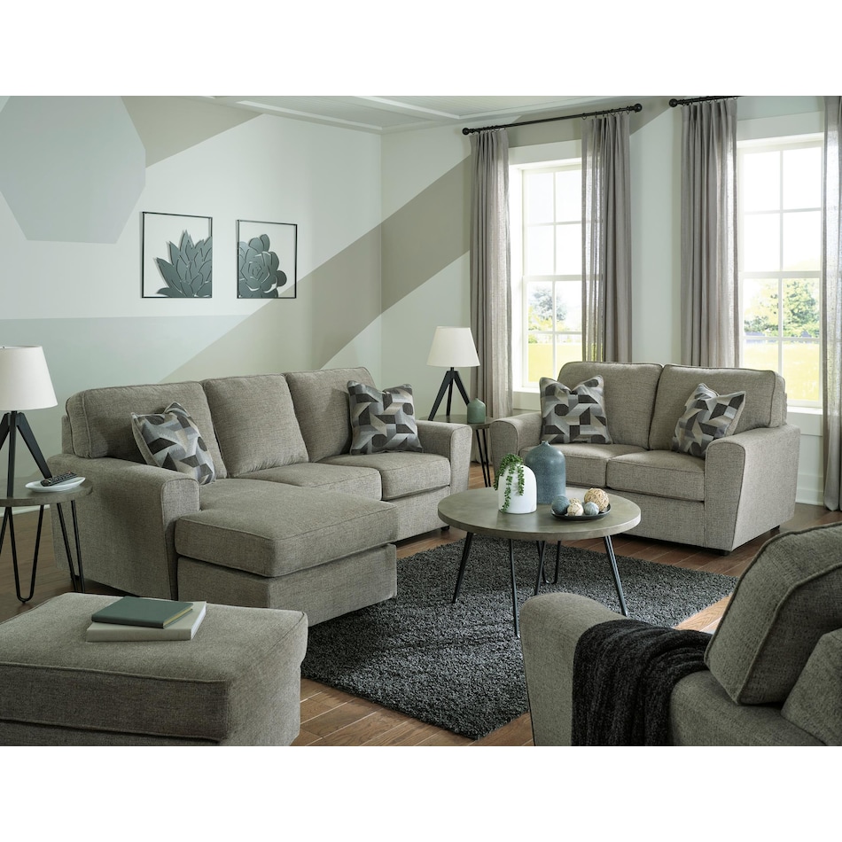 cascilla pewter living room pewter st loveseat   