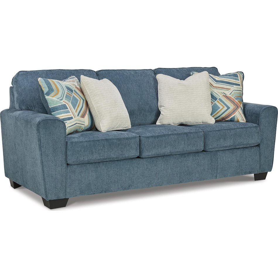 cashton living room blue st feo stationary fabric sofa   