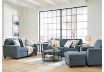 cashton living room blue st feo stationary fabric sofa   