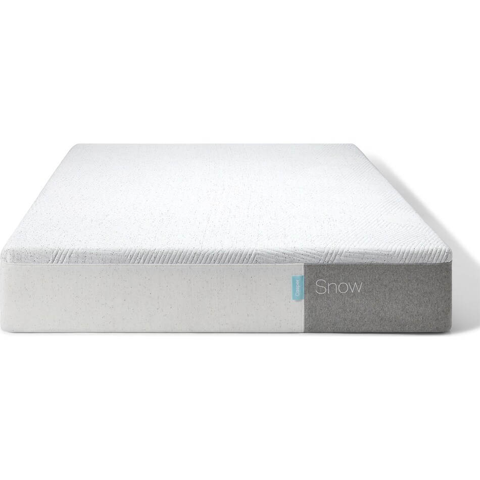 casper snow bd queen mattress   