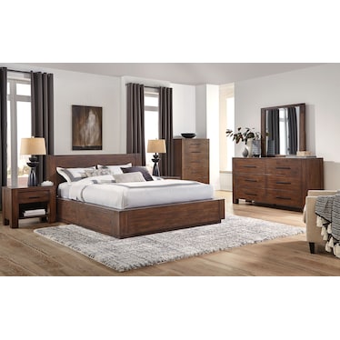 Cassia King Storage Bed