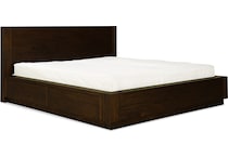 cassia brown king storage bed p  