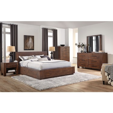 Cassia Two Sided King Storage Bed