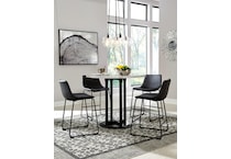 centiar dining room black d x  