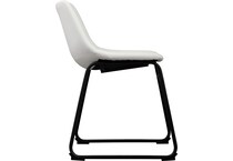 centiar black   white dining chair d   