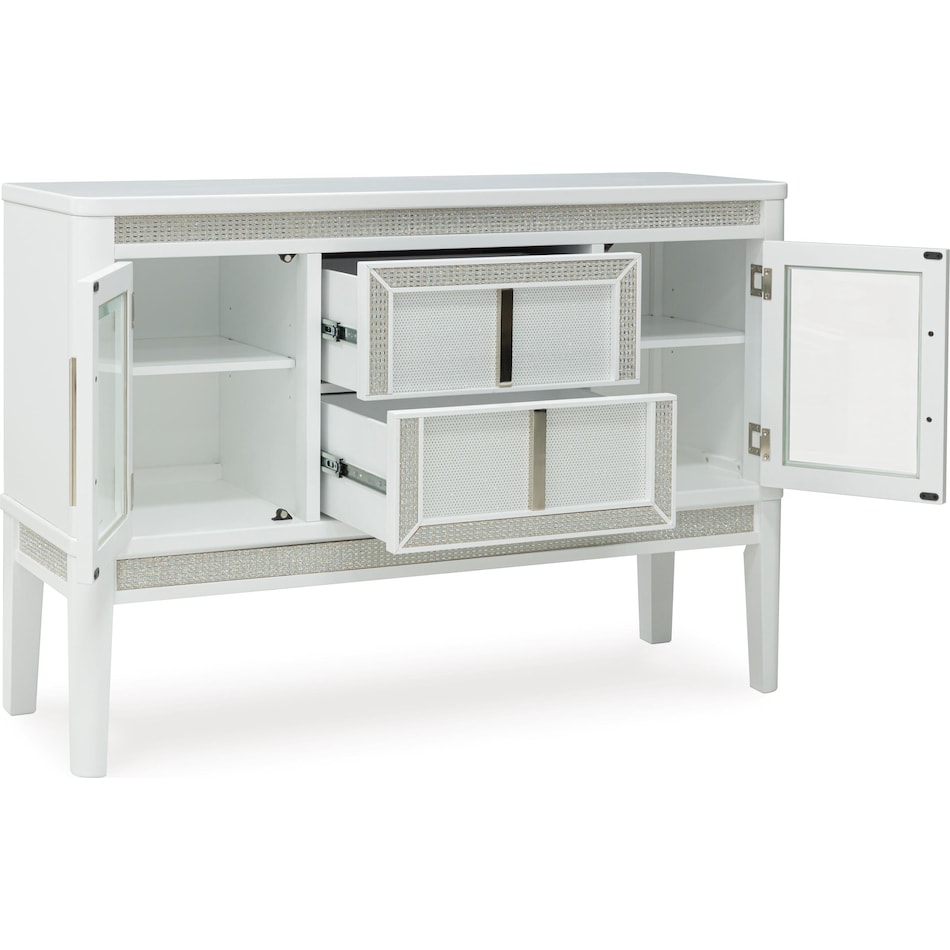 chalanna dining white dr buffet server d   