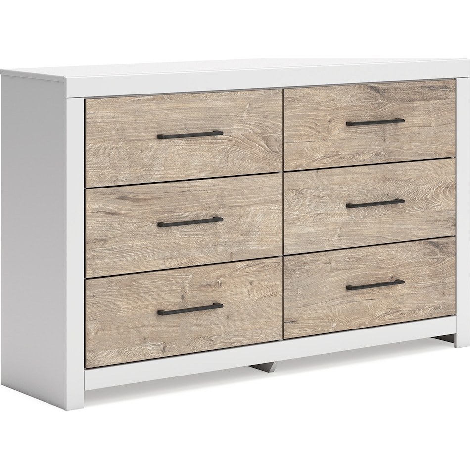 charbitt bedroom two tone br master dresser b   