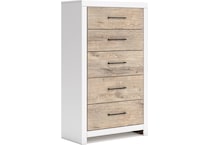 charbitt bedroom two tone br master chest b   