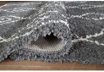 charcoal   white rug r  