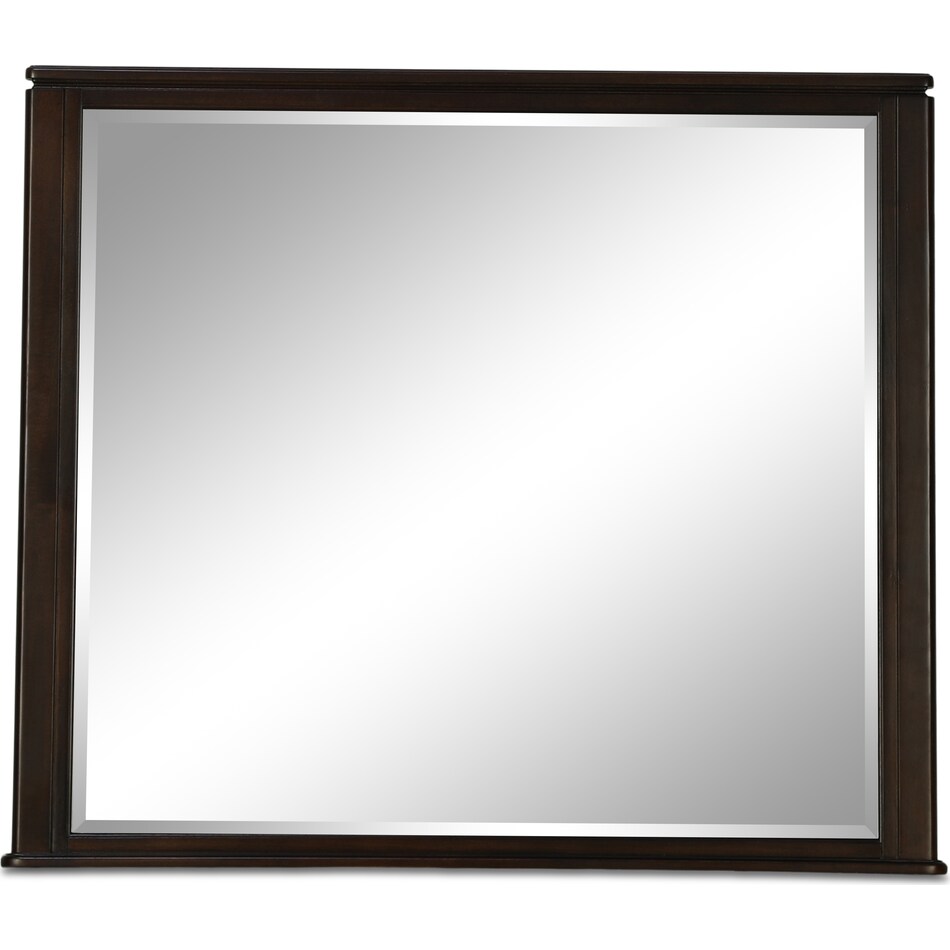 chelsea dark brown mirror   