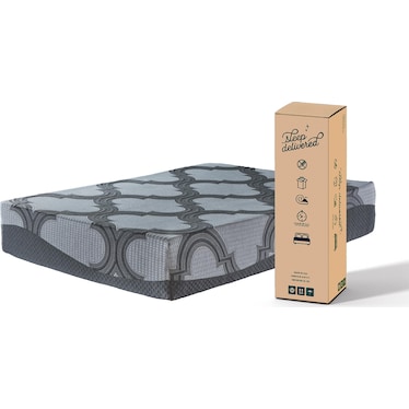 12" Sleep Gruve Hybrid Mattress with Sleep Align Best Adjustable Base