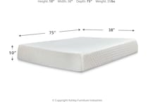 chime bed in a box dimension schematic m  