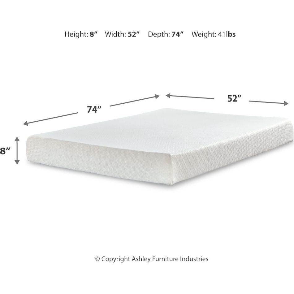 chime bed in a box dimension schematic m  