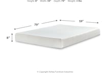 chime bed in a box dimension schematic m  