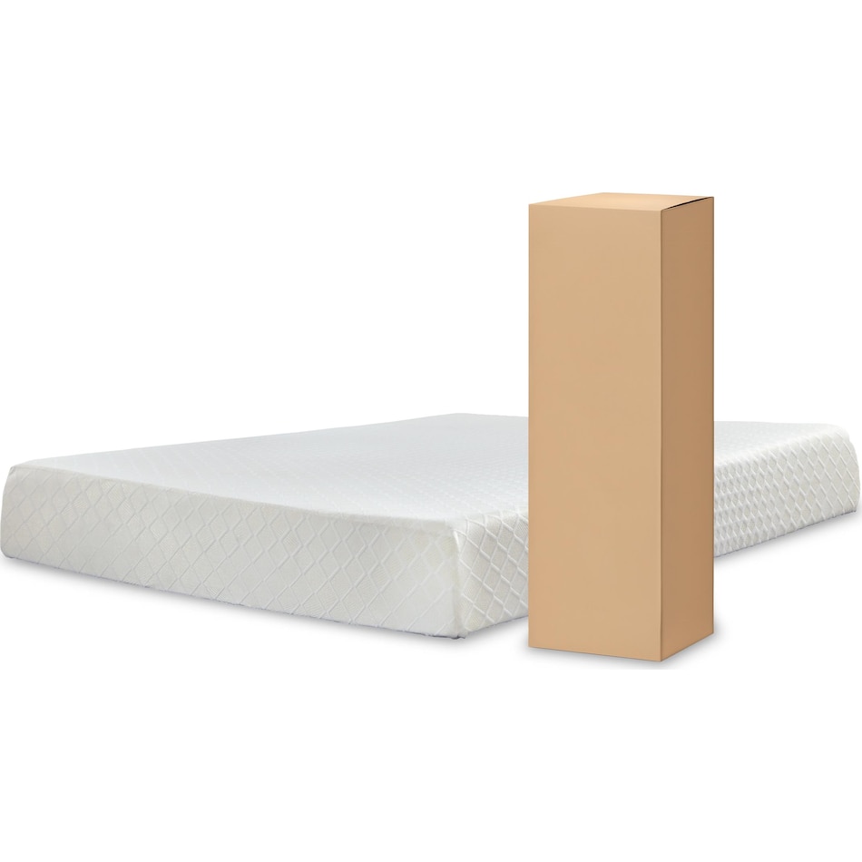 chime bed in a box white bd full mattress m  