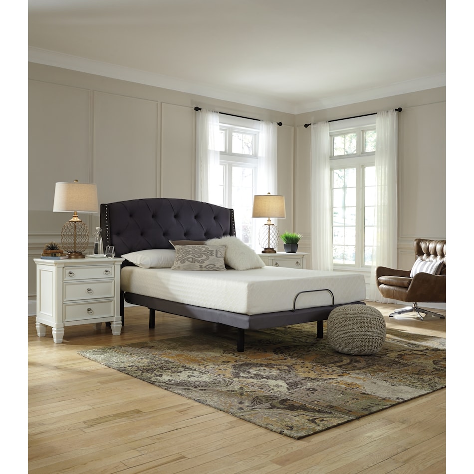 chime bed in a box white bd queen mattress m  