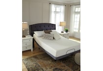 chime bed in a box white bd queen mattress m  