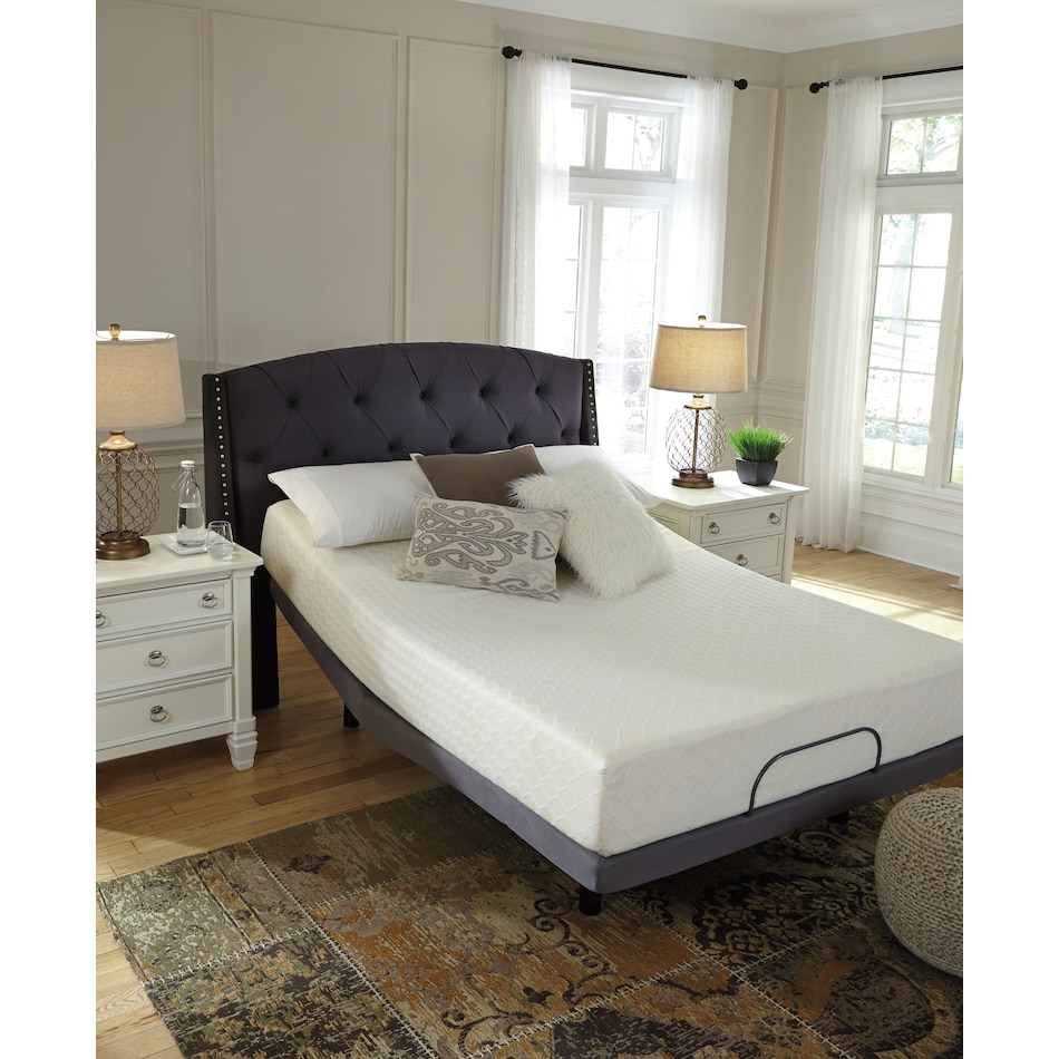 chime bed in a box white bd queen mattress m  