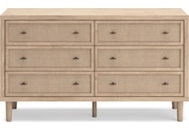 cielden bedroom two tone brown br master dresser b   