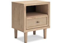 cielden bedroom two tone brown br master nightstand b   