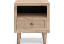 cielden bedroom two tone brown br master nightstand b   