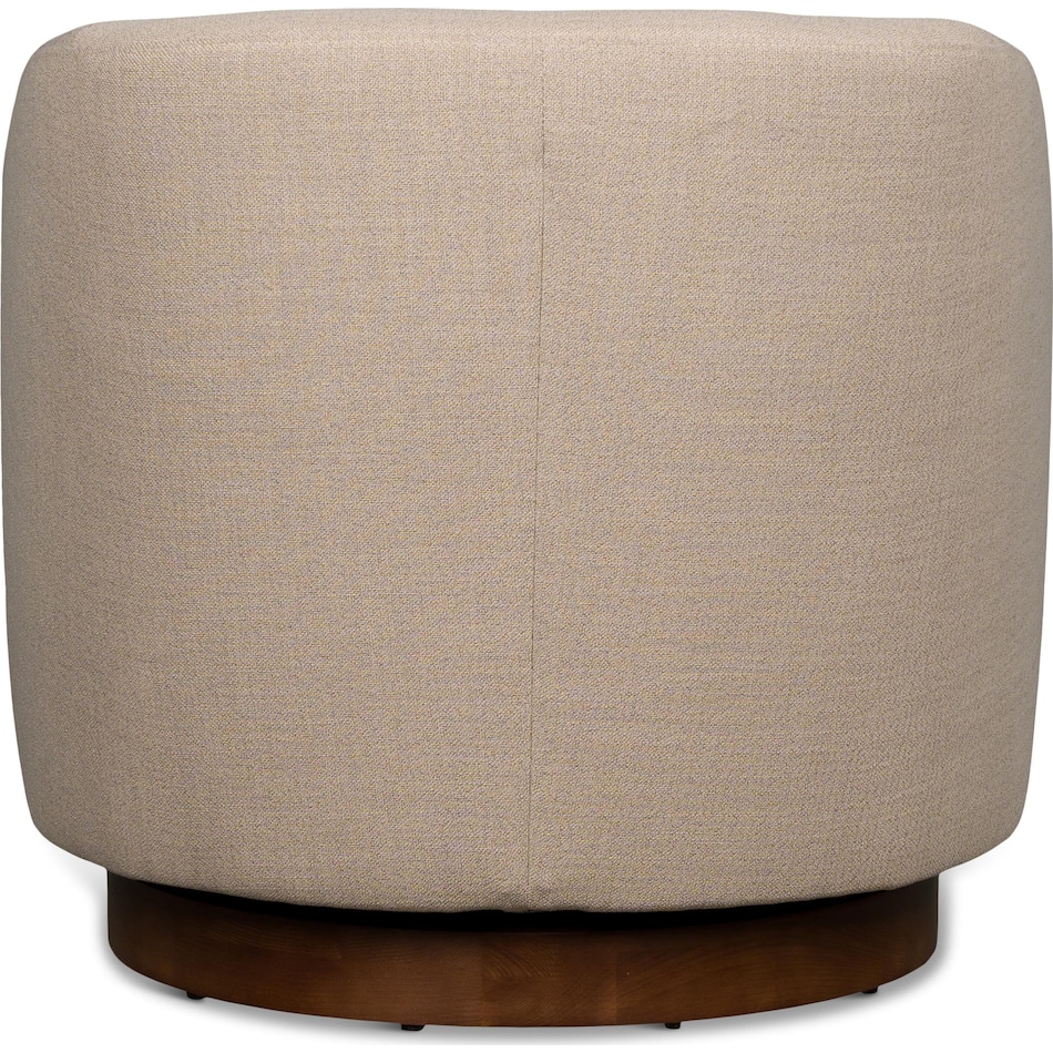 clara living room tan st stationary fabric chair   