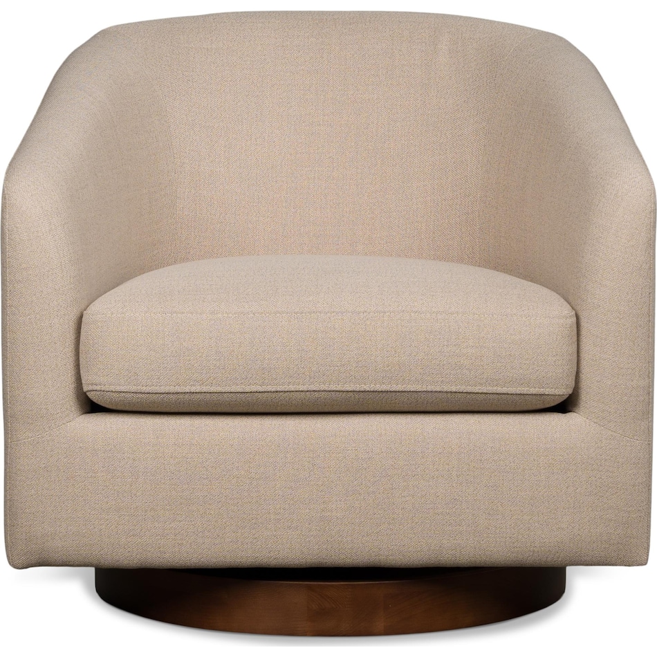 clara living room tan st stationary fabric chair   