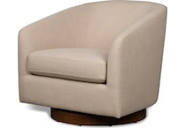 clara living room tan st stationary fabric chair   