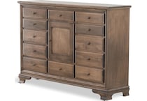 classics bedroom brown br master dresser   