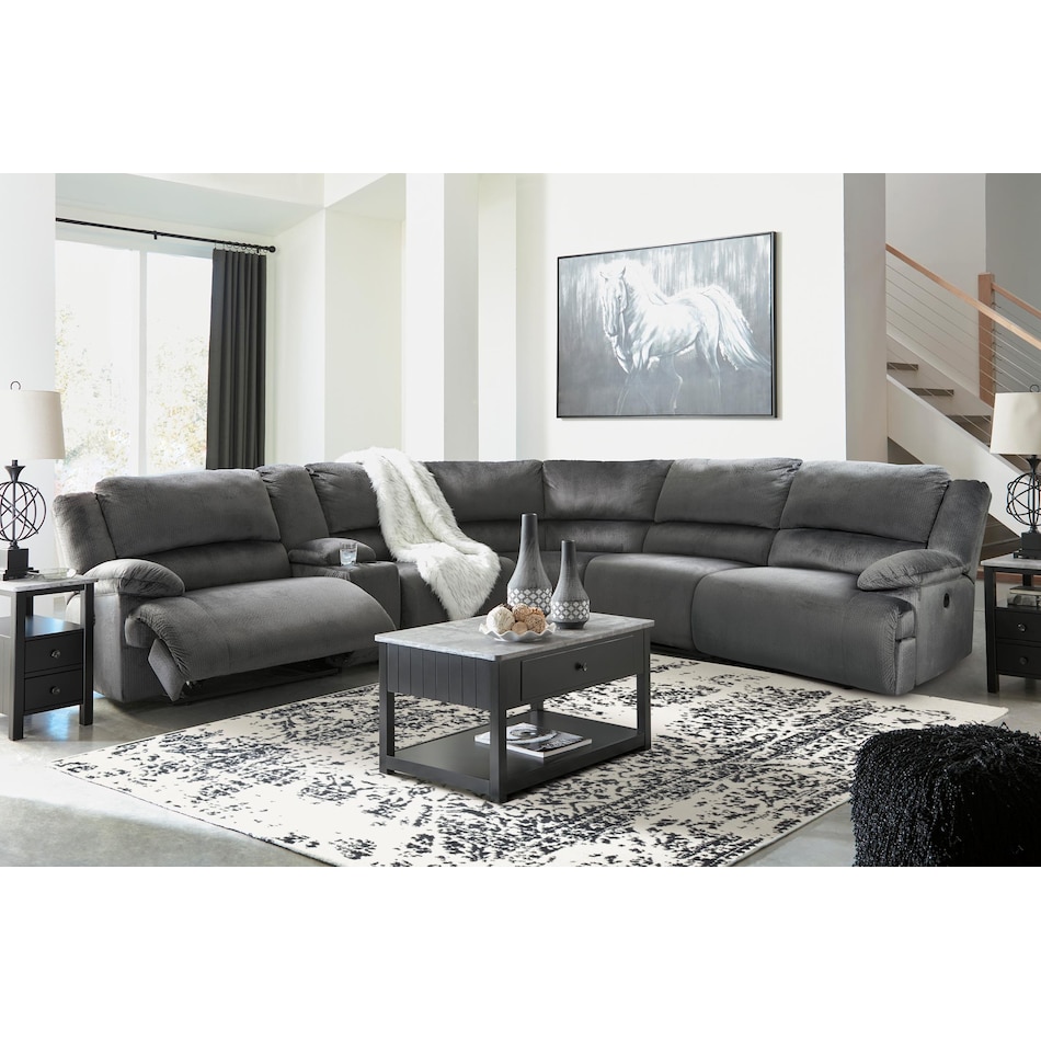 clonmel collection   charcoal living room dark gray s  