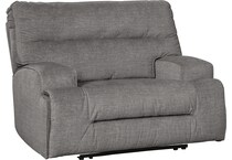 coombs gray recliner   