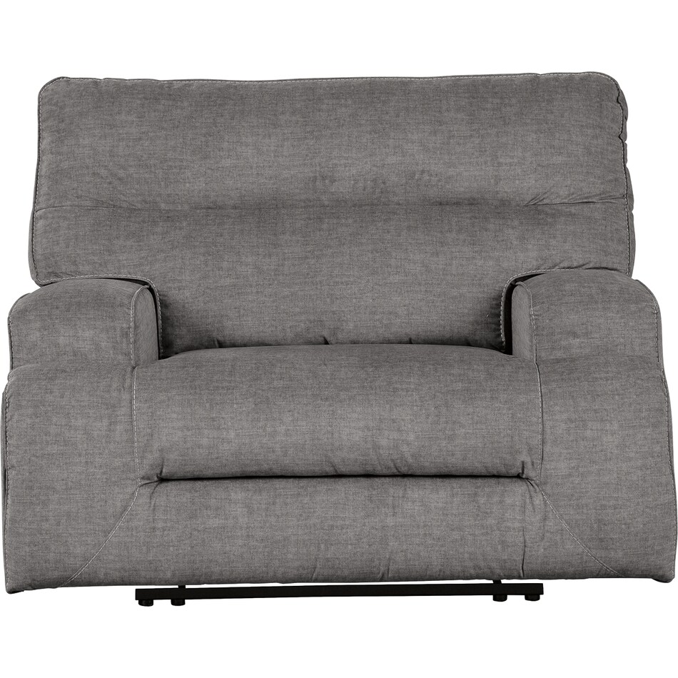 coombs gray recliner   