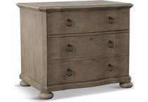 corsica executive home office brown file cabinet   