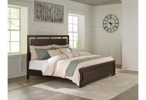 covetown bedroom dark brown bb  