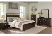 covetown bedroom dark brown br master chest b   