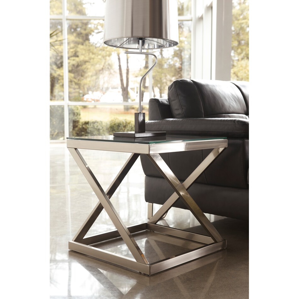 coylin metal end table t   