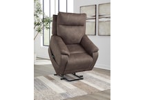 crestmeade espresso living room brown   