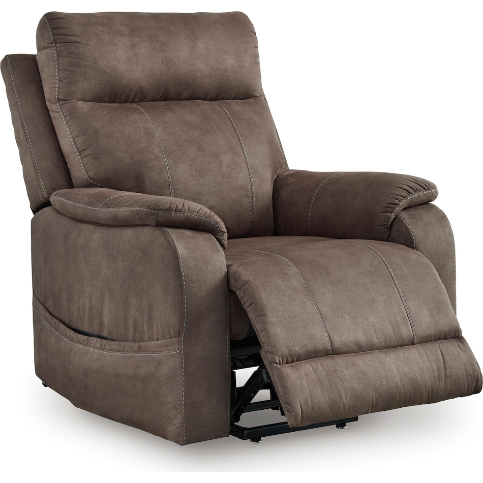 crestmeade espresso living room brown mt lift chair   