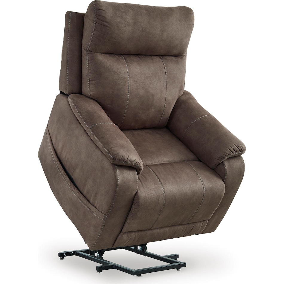 crestmeade espresso living room brown mt lift chair   